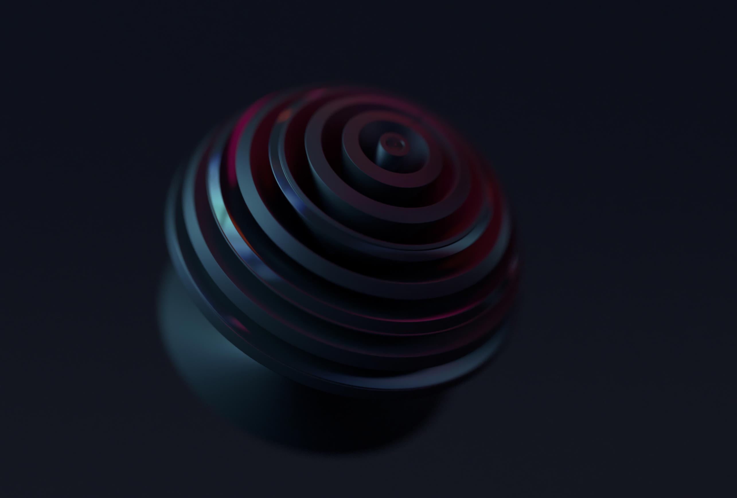 A rippled 3D orb