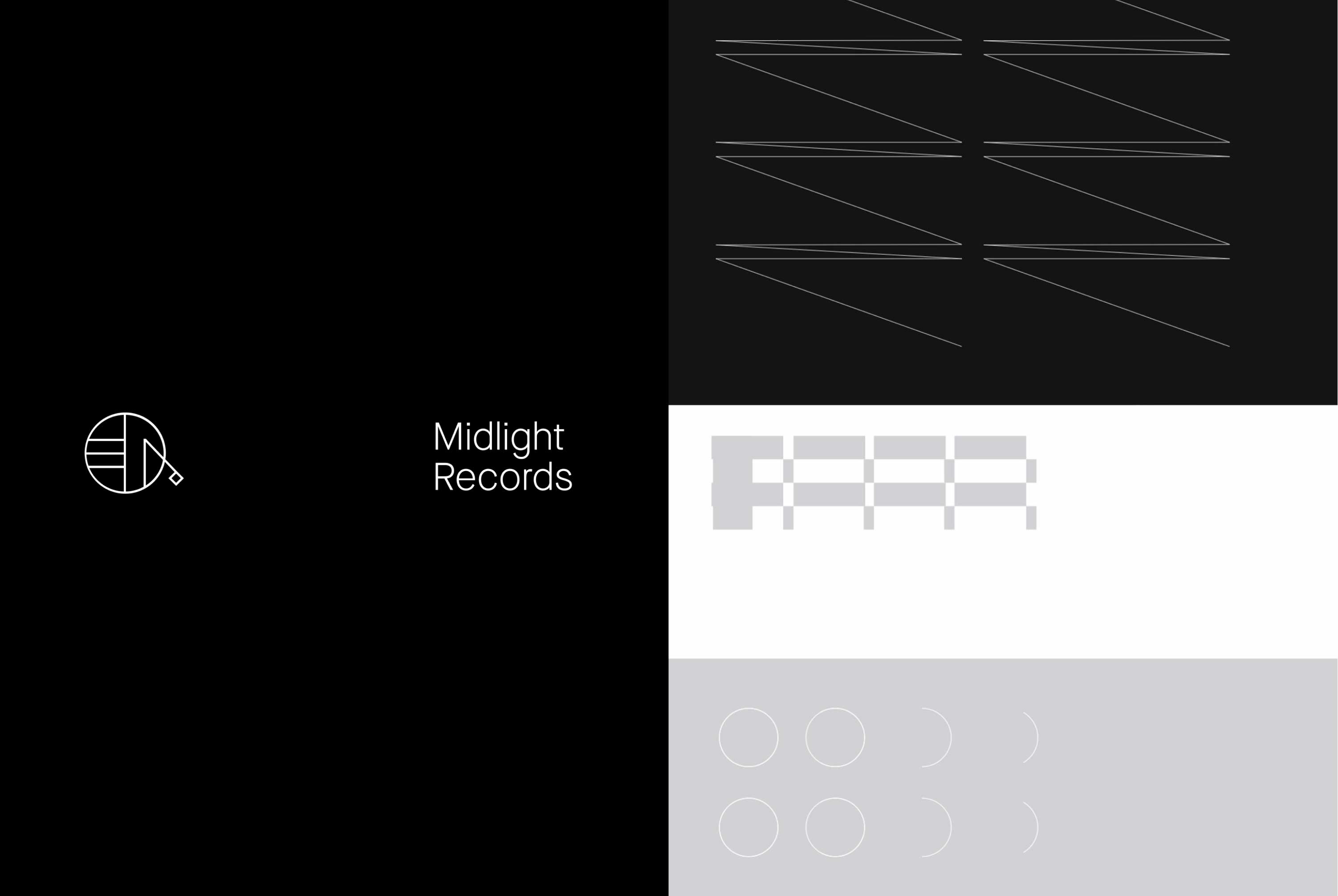 Midlight Records logo with Sessions artwork